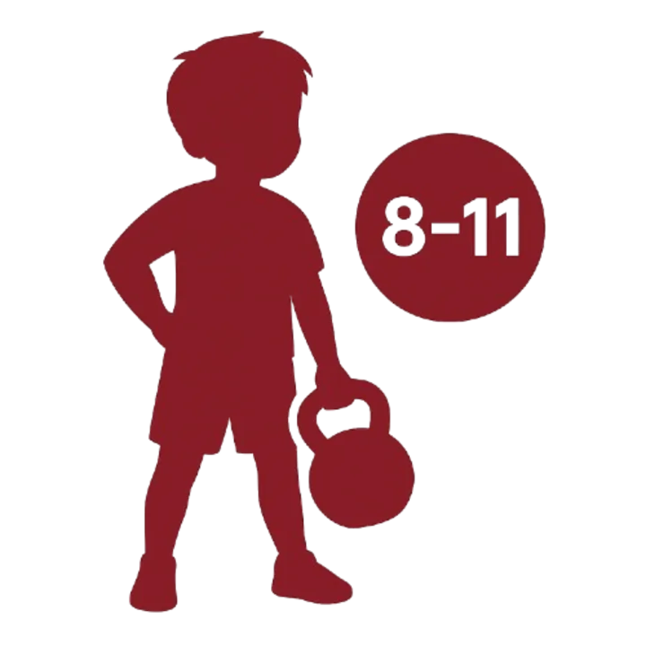Ages 8 to 11 programme badge